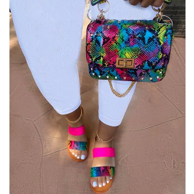 5 Colors Beach Sandals Slippers F714