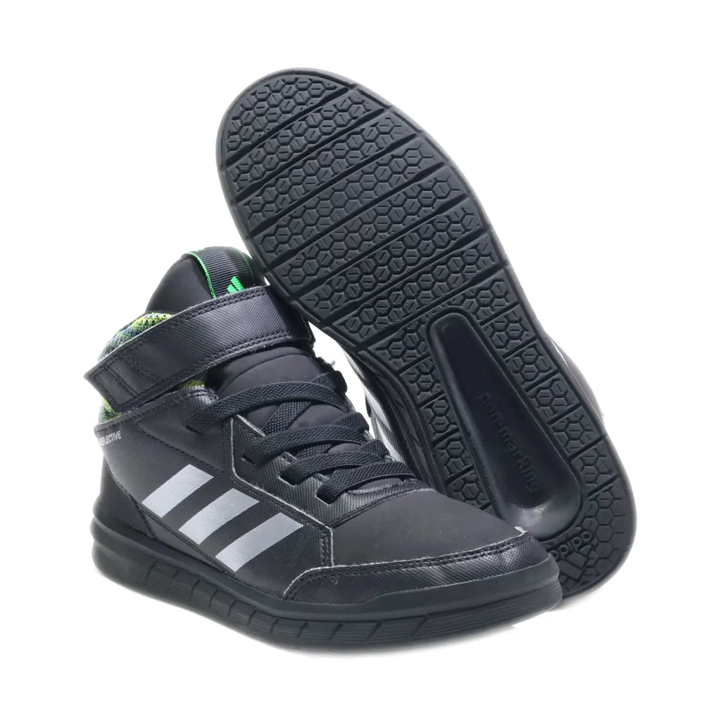 Adidas Altasport Sneakers Leather Black Colour For Kids