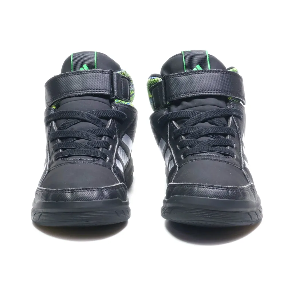 Adidas Altasport Sneakers Leather Black Colour For Kids