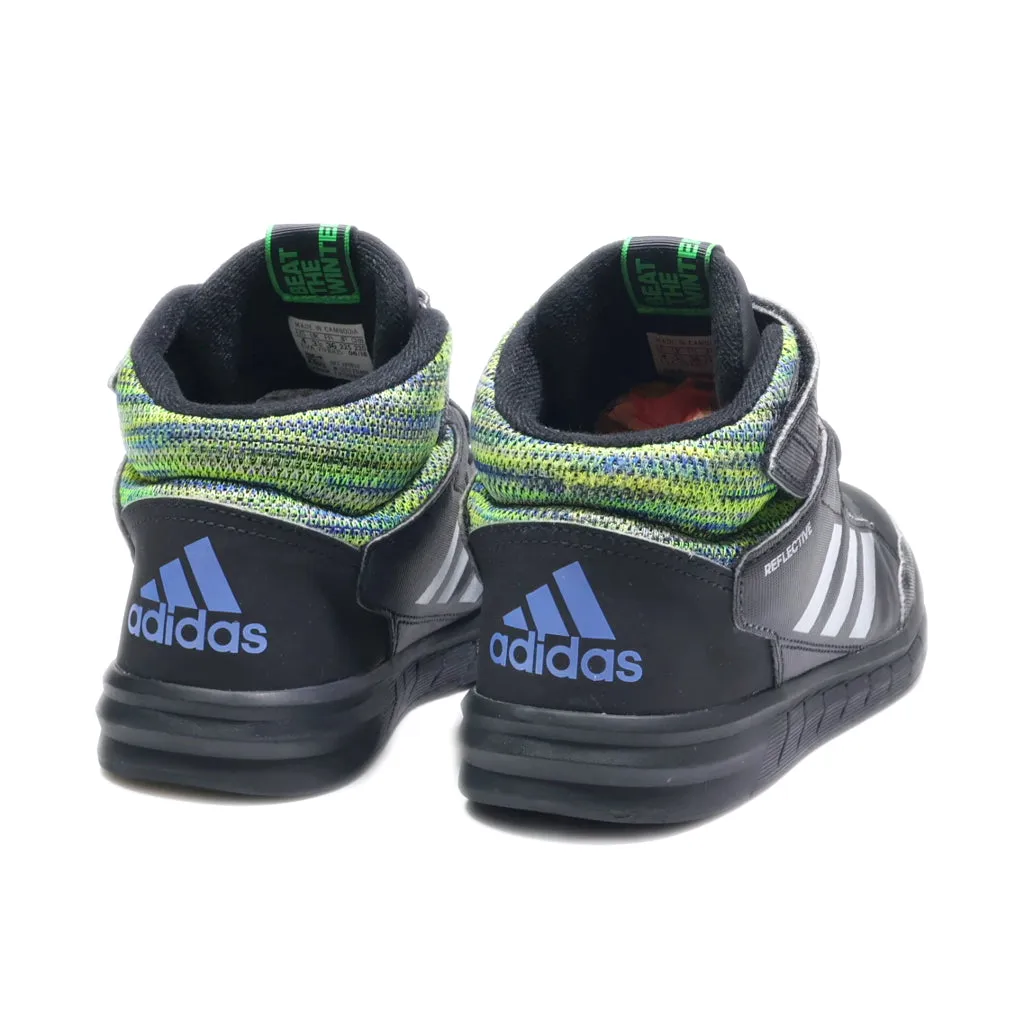Adidas Altasport Sneakers Leather Black Colour For Kids