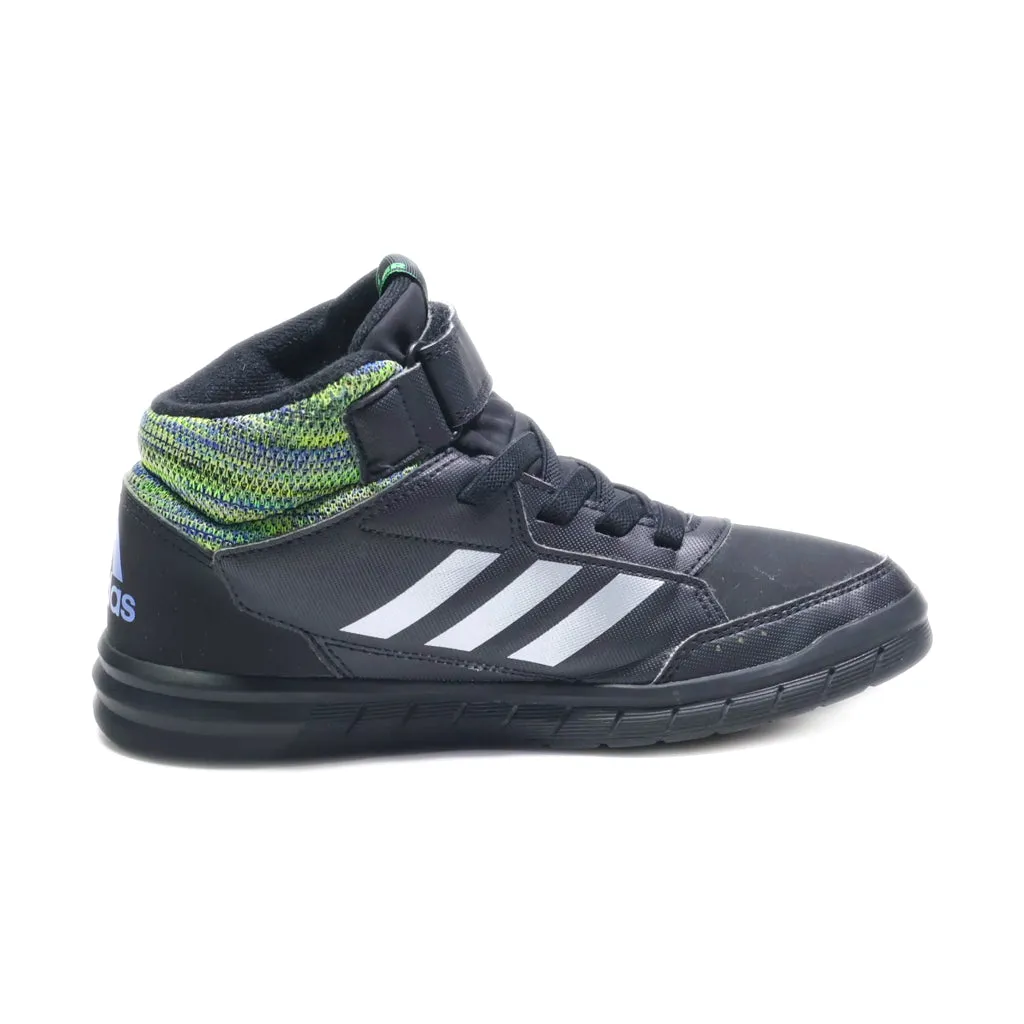 Adidas Altasport Sneakers Leather Black Colour For Kids