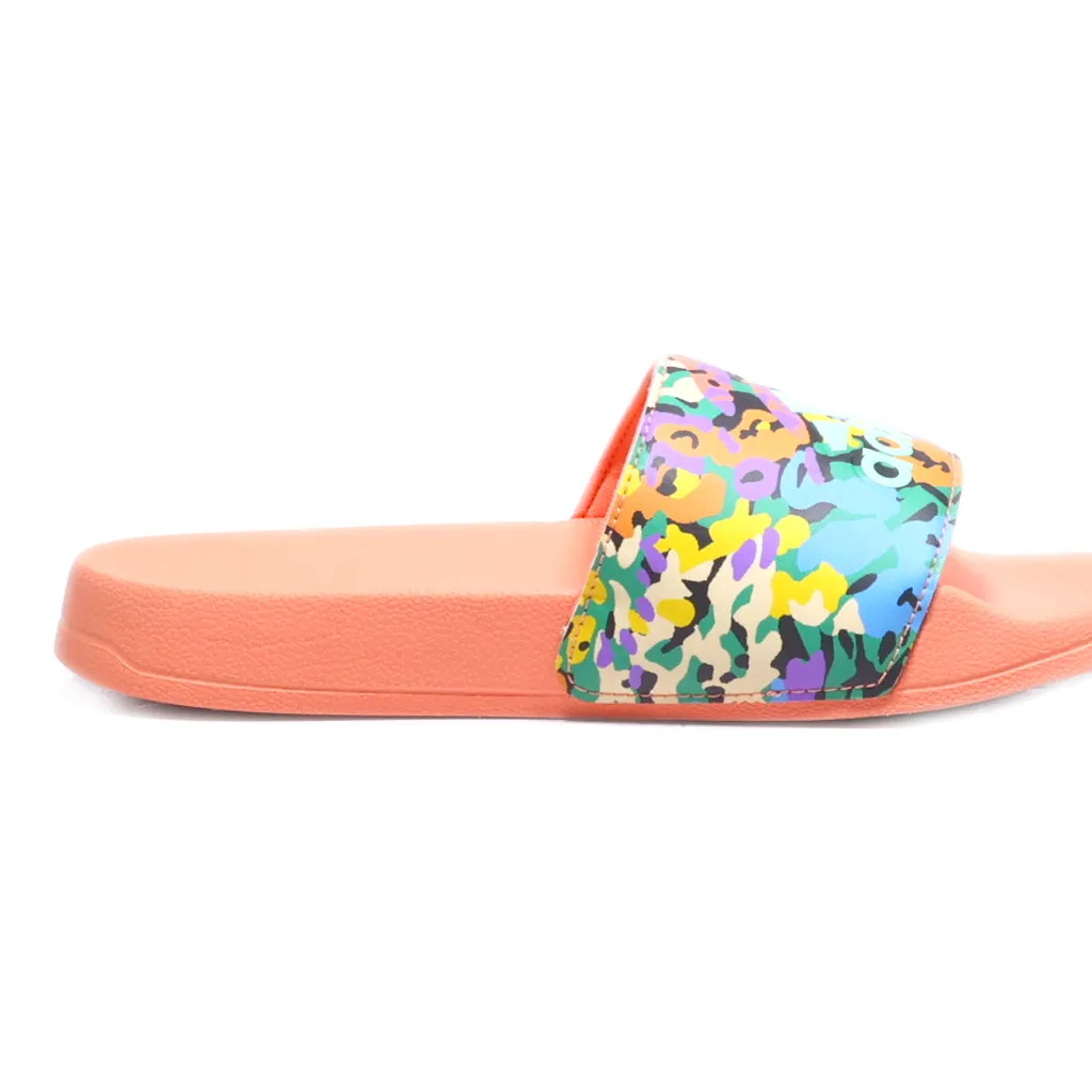 Adidas Flat Sandals Fabric Multicolour Colour For Kids