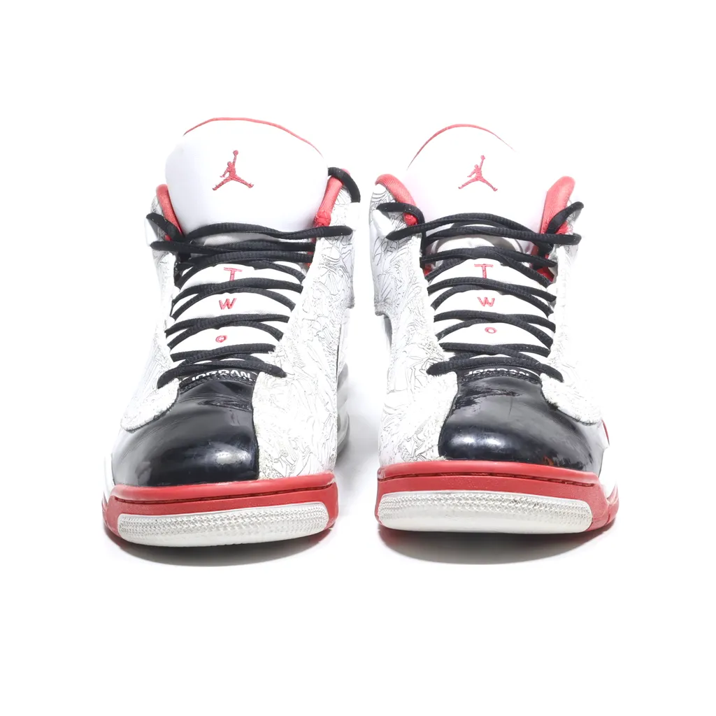 Air Jordan Air Dub Zero High-Top Sneakers Leather White Color For Men
