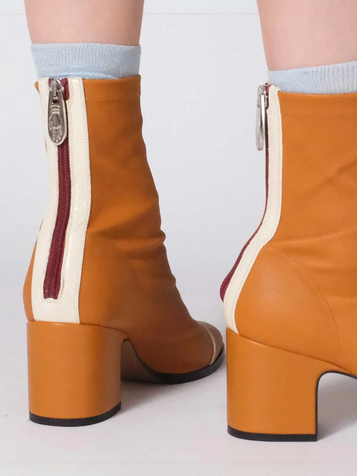 Aria Ankle Boots | Ochre