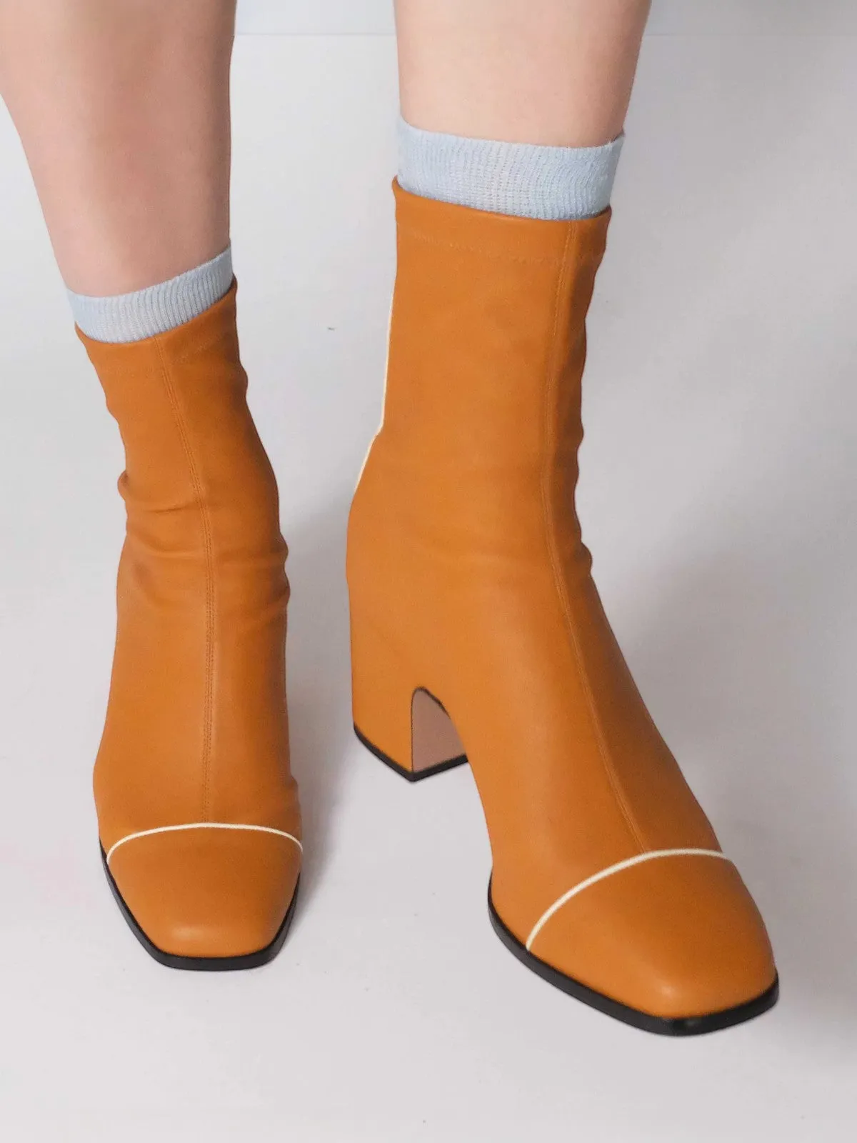 Aria Ankle Boots | Ochre