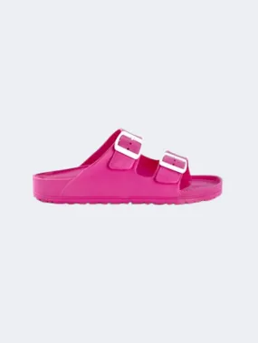 Ateneo Women Beach Slippers Fuschia
