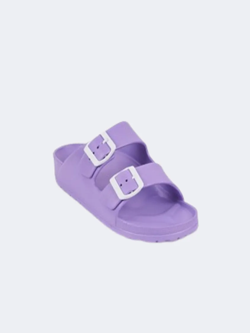 Ateneo Women Beach Slippers Purple