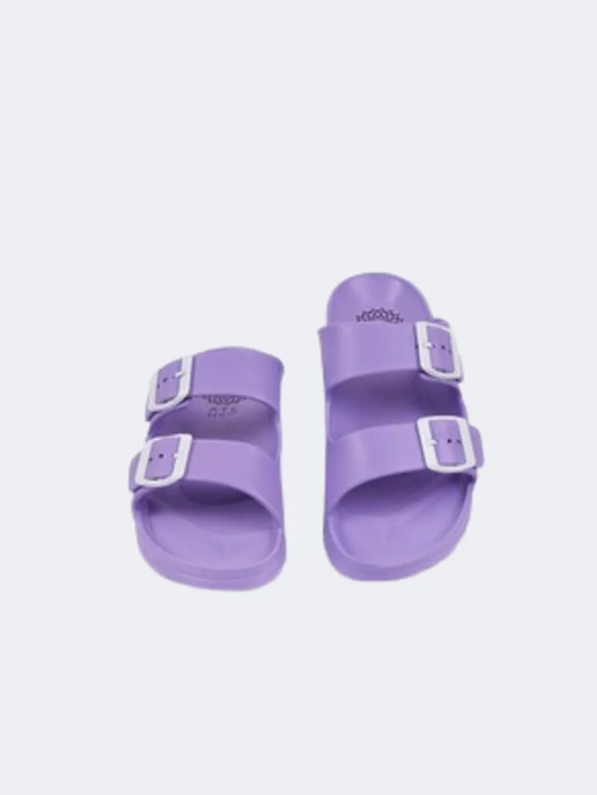 Ateneo Women Beach Slippers Purple
