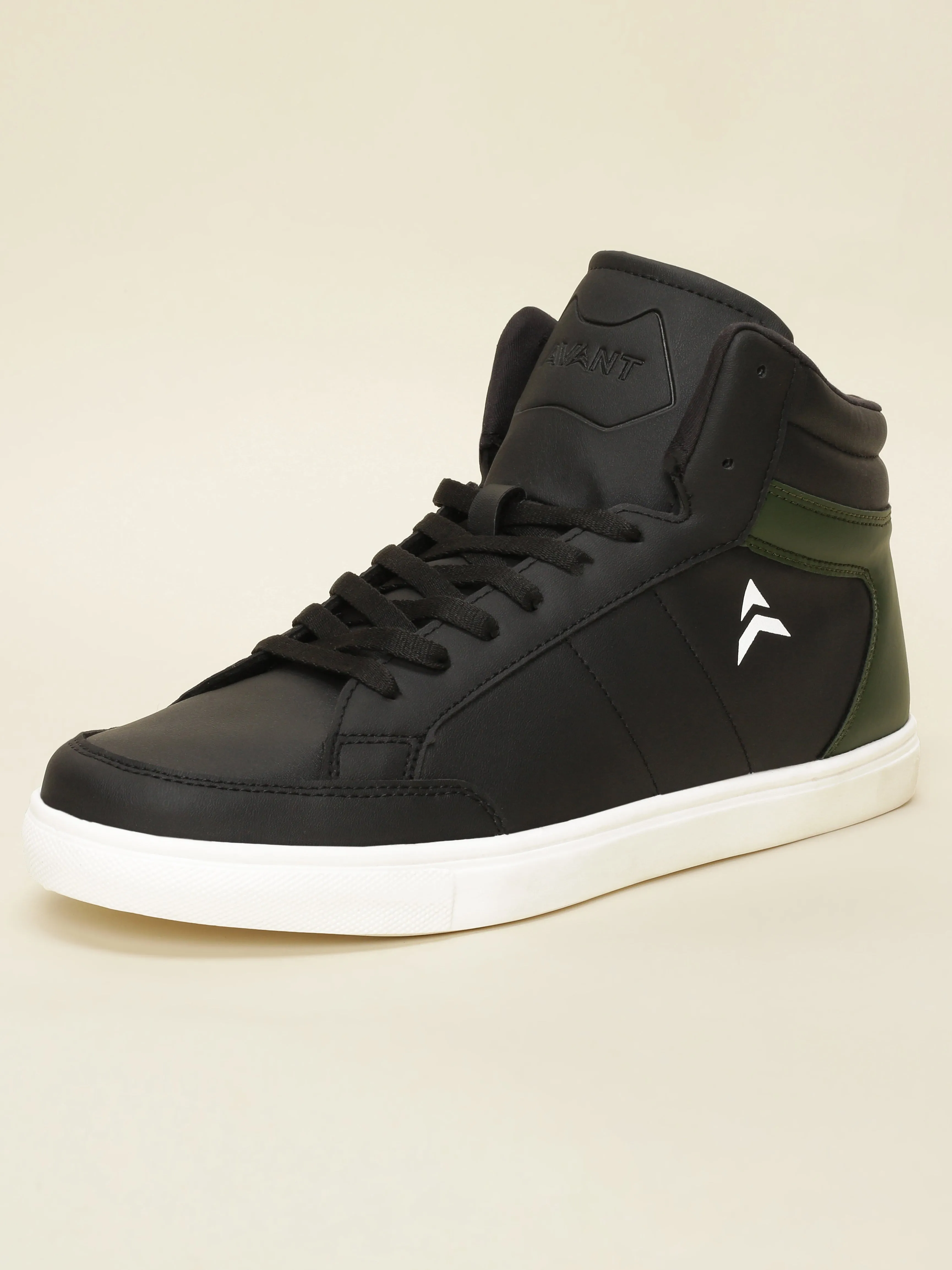 Avant Men's Stride Sneakers - Black/Green