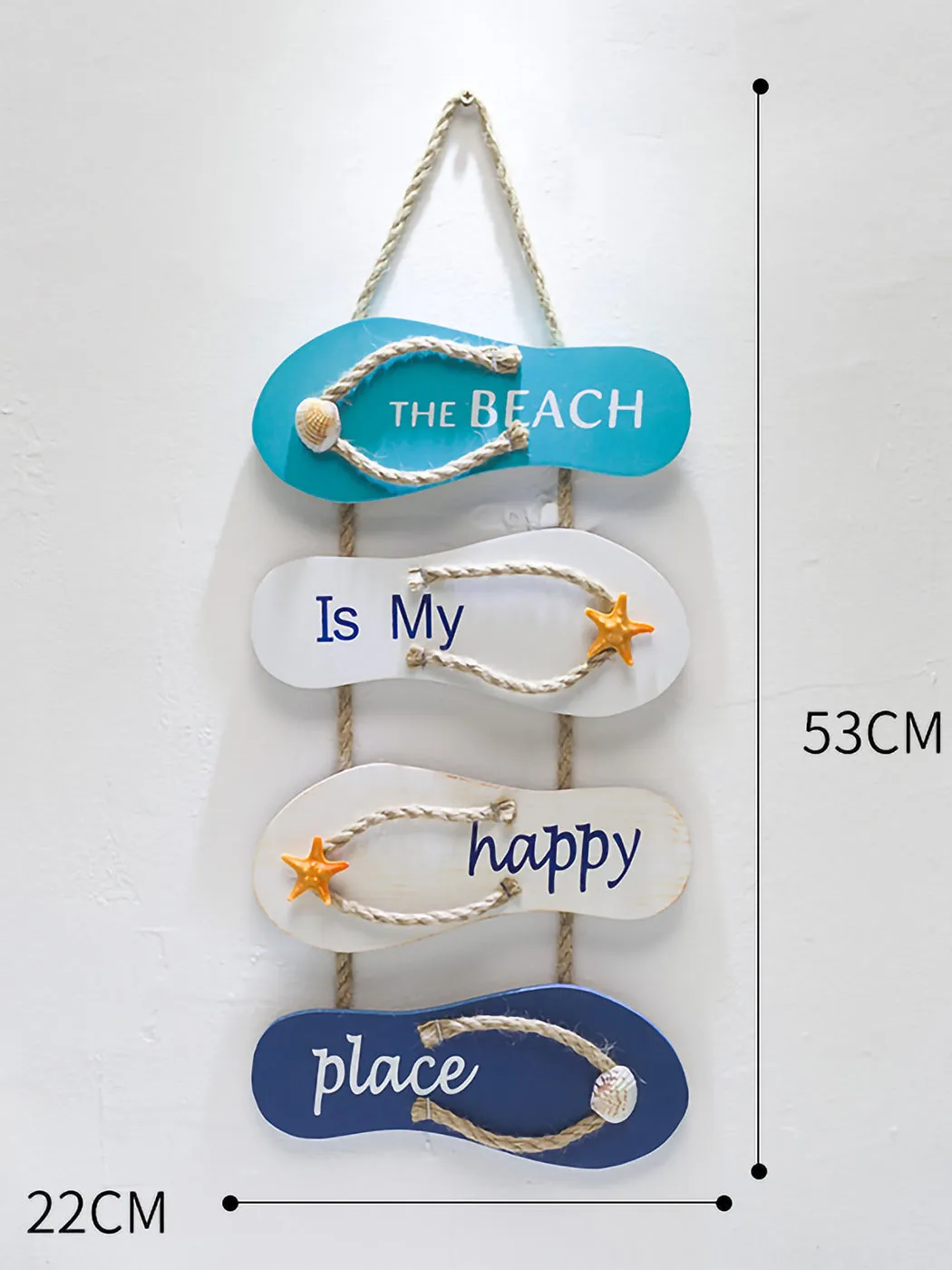 Beach Flip Flop Wall Ornament
