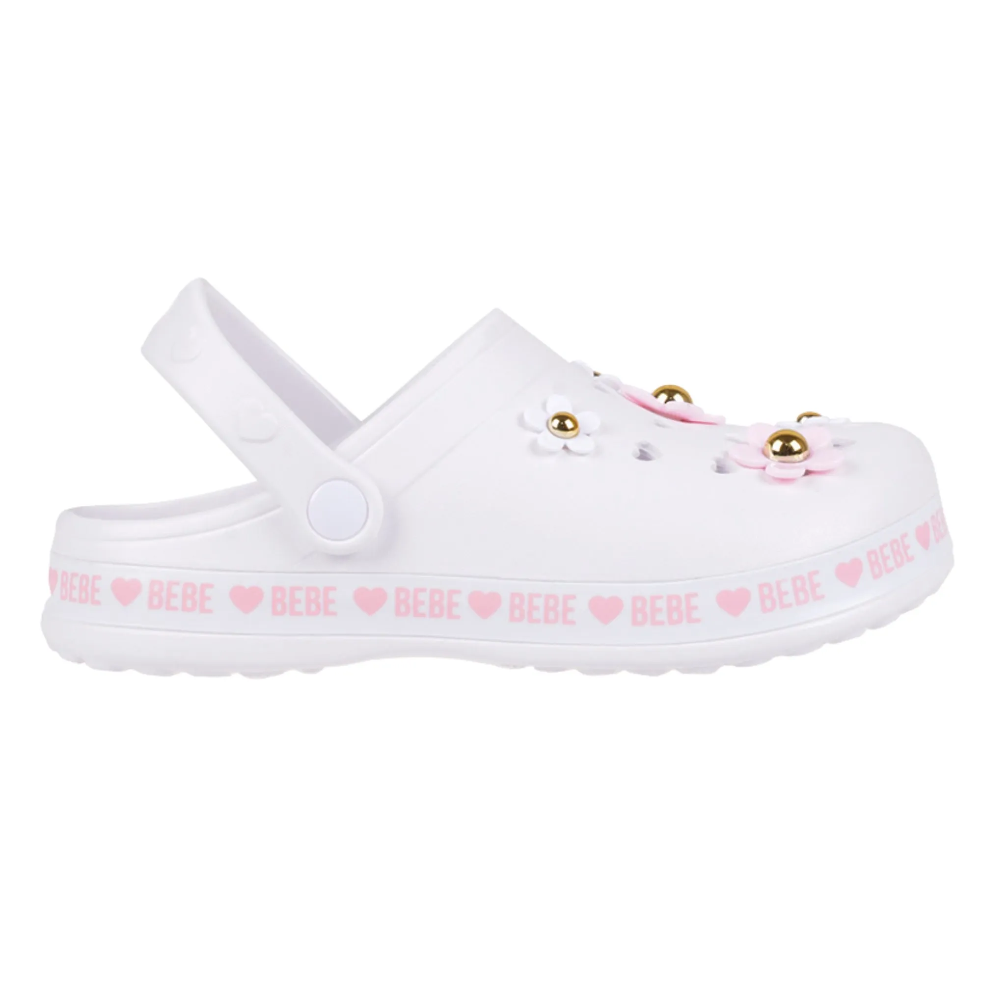 bebe Girls' Sandals – Comfy Clogs, Cute Summer Shoes and Beach Sandals for Girls (Little Girl/Big Girl)