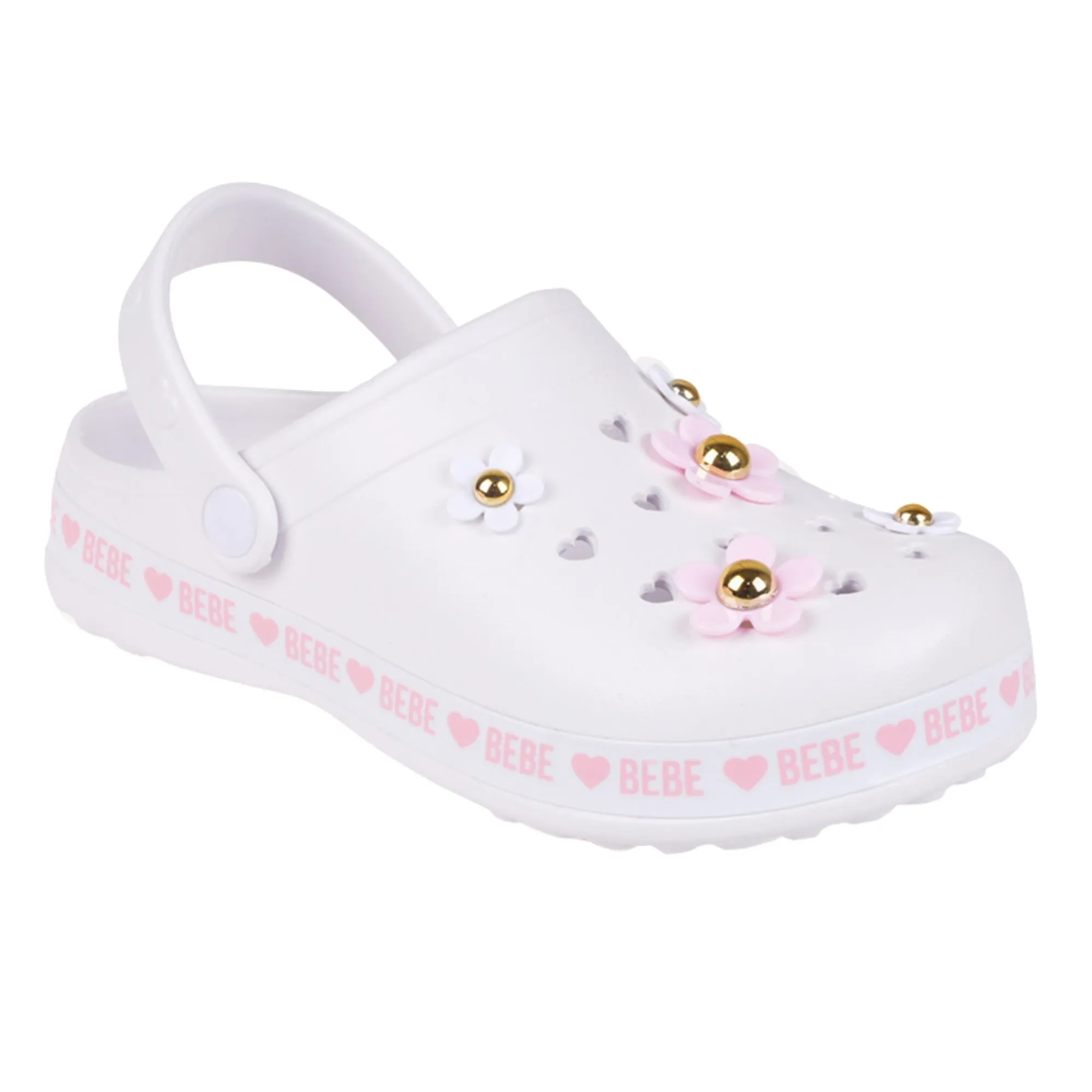 bebe Girls' Sandals – Comfy Clogs, Cute Summer Shoes and Beach Sandals for Girls (Little Girl/Big Girl)
