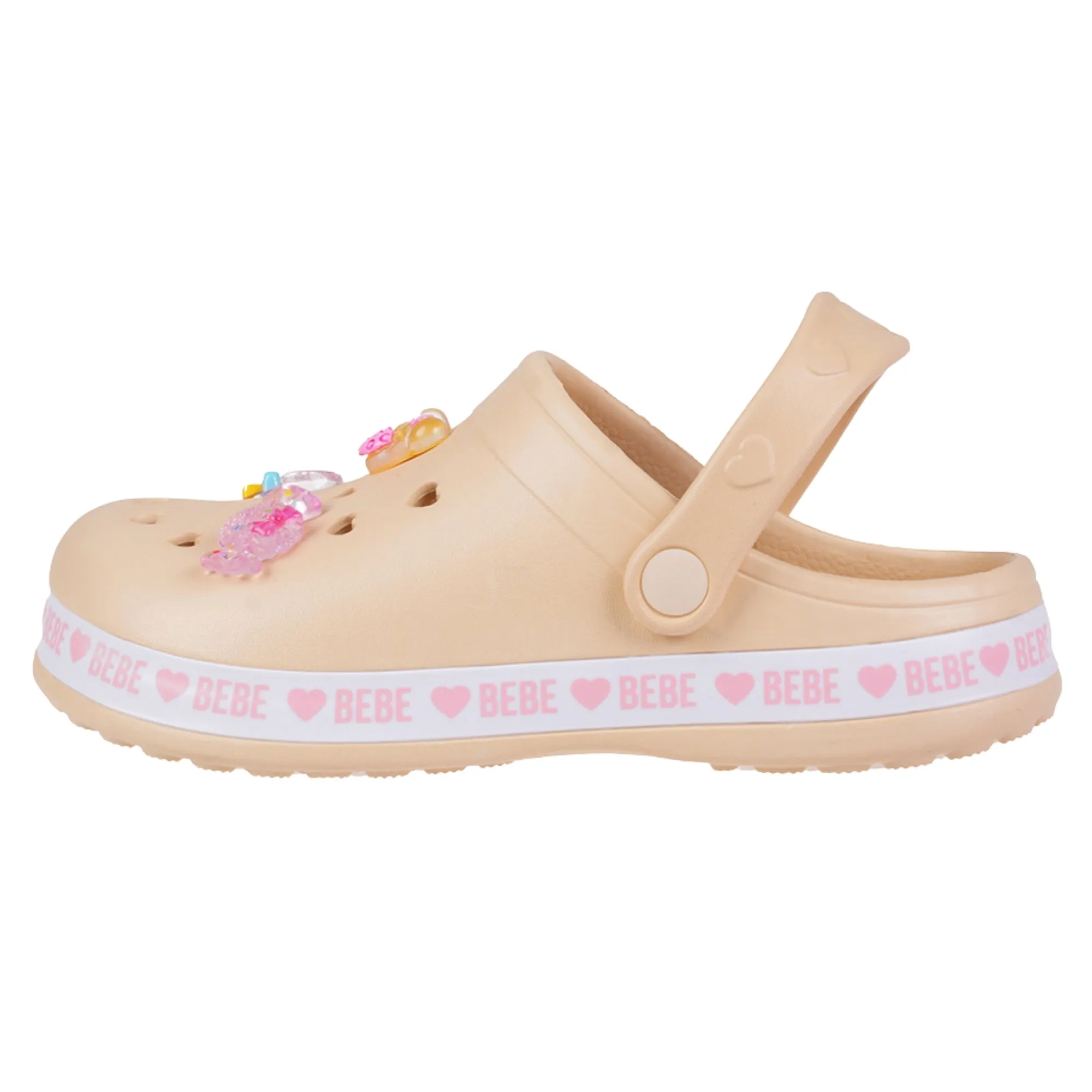 bebe Girls' Sandals – Comfy Clogs, Cute Summer Shoes and Beach Sandals for Girls (Little Girl/Big Girl)