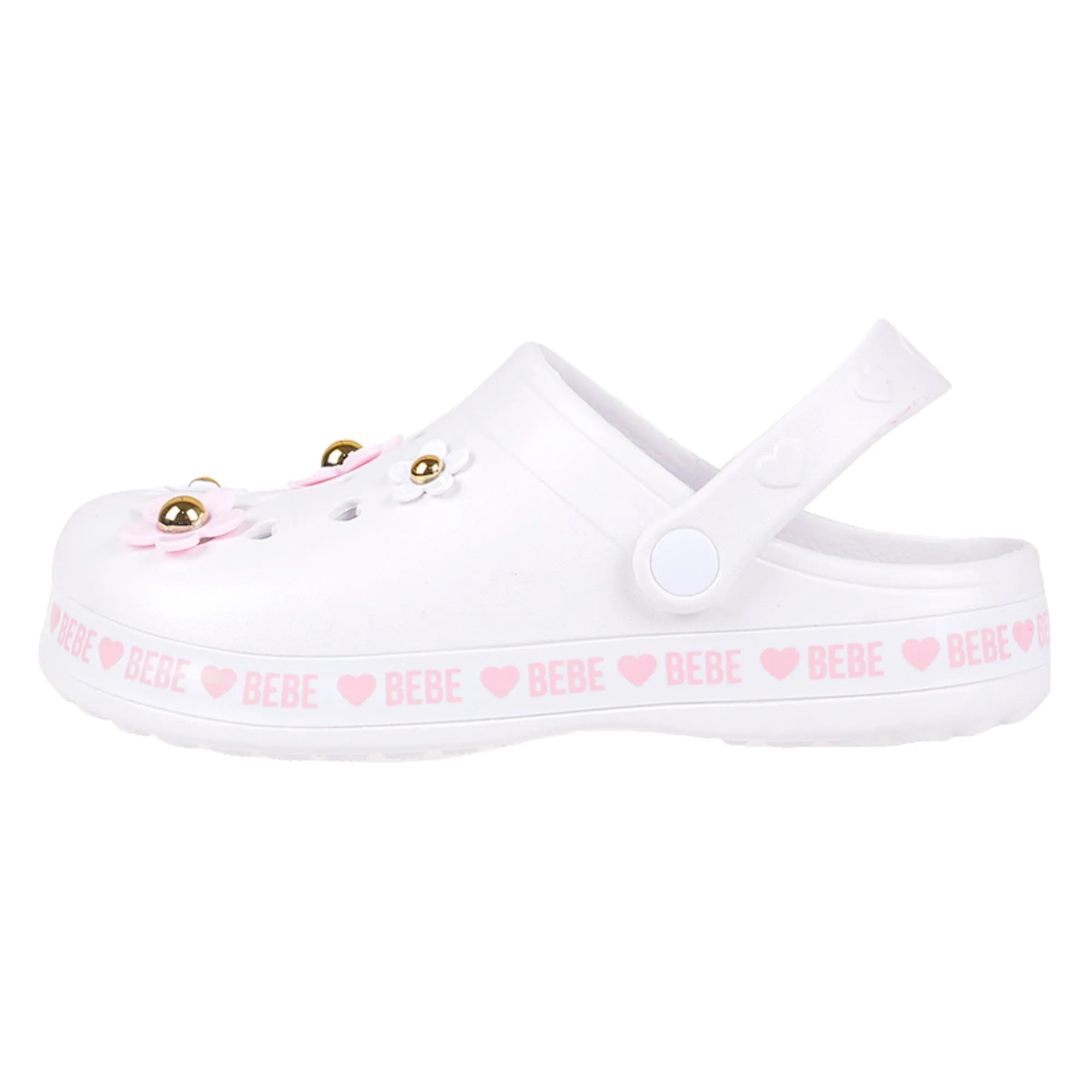 bebe Girls' Sandals – Comfy Clogs, Cute Summer Shoes and Beach Sandals for Girls (Little Girl/Big Girl)