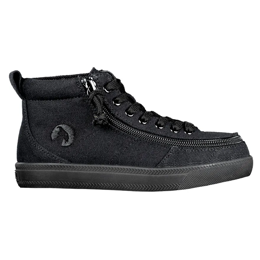 Billy Black to the Floor | Big Kids High Tops (Wide)