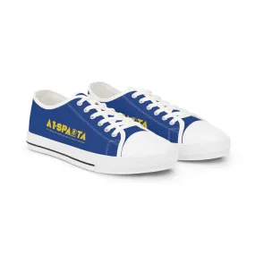 Blue A1-Sparta Men's Low Top Sneakers