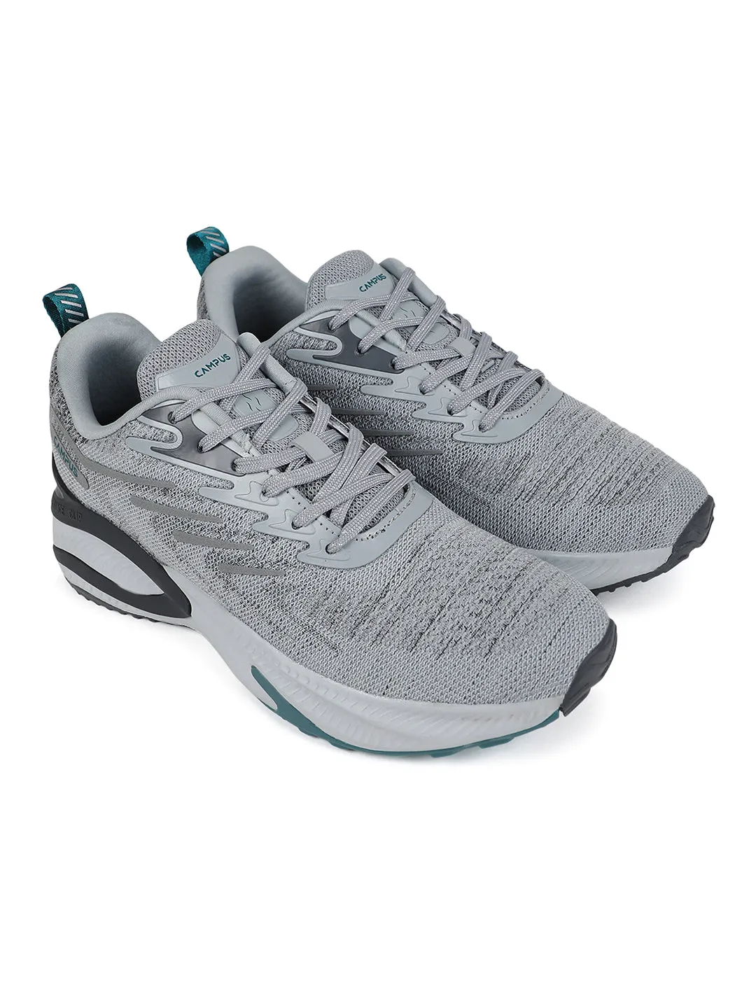 CAMP-SPUNKY Grey Men's Running Shoes