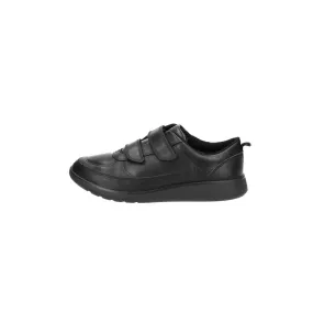 Clarks Scape Velcro Low-Top Sneakers Fabric Black Colour For Women