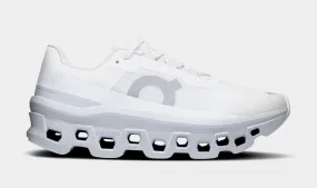 Cloudmonster Womens Running Shoes (White/Blue)