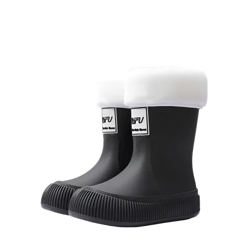 Fleece Lined Rainboots
