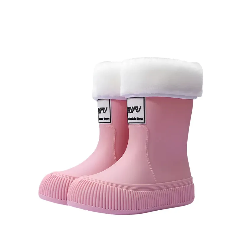 Fleece Lined Rainboots