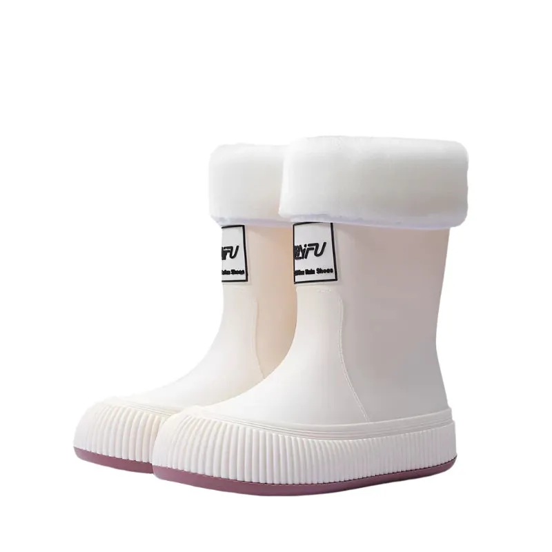 Fleece Lined Rainboots
