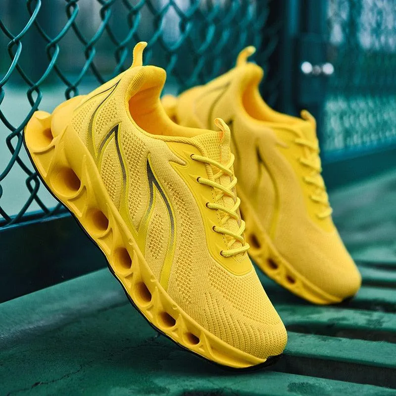 GOATFIND's BLADE Running Flames Sneakers