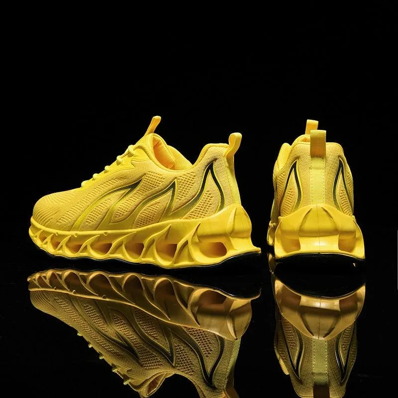 GOATFIND's BLADE Running Flames Sneakers