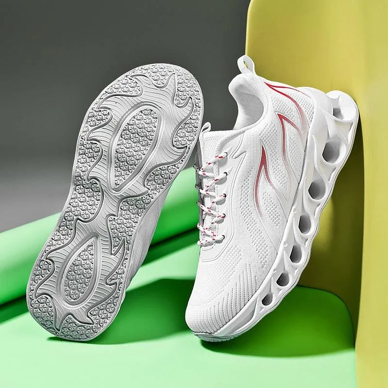GOATFIND's BLADE Running Flames Sneakers