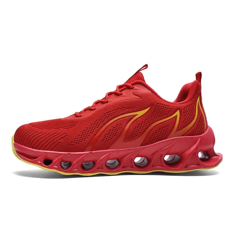GOATFIND's BLADE Running Flames Sneakers