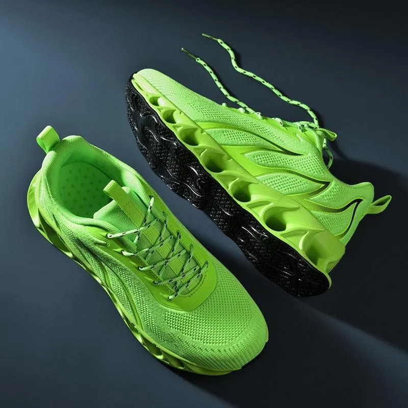 GOATFIND's BLADE Running Flames Sneakers