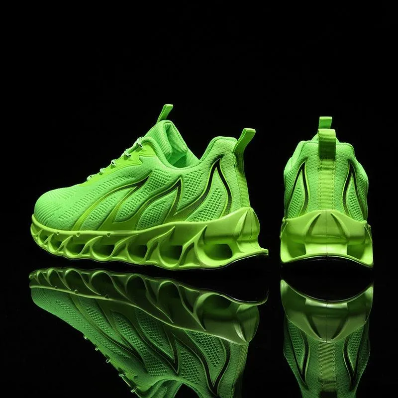 GOATFIND's BLADE Running Flames Sneakers
