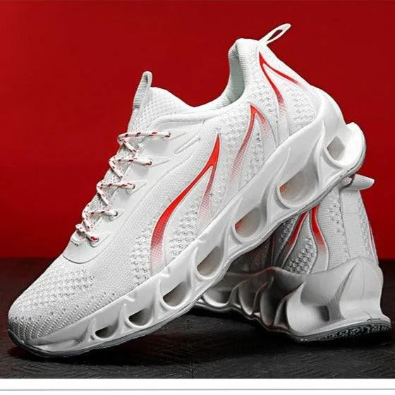 GOATFIND's BLADE Running Flames Sneakers