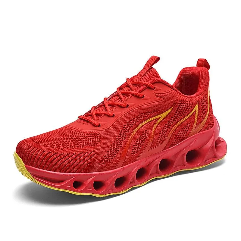 GOATFIND's BLADE Running Flames Sneakers