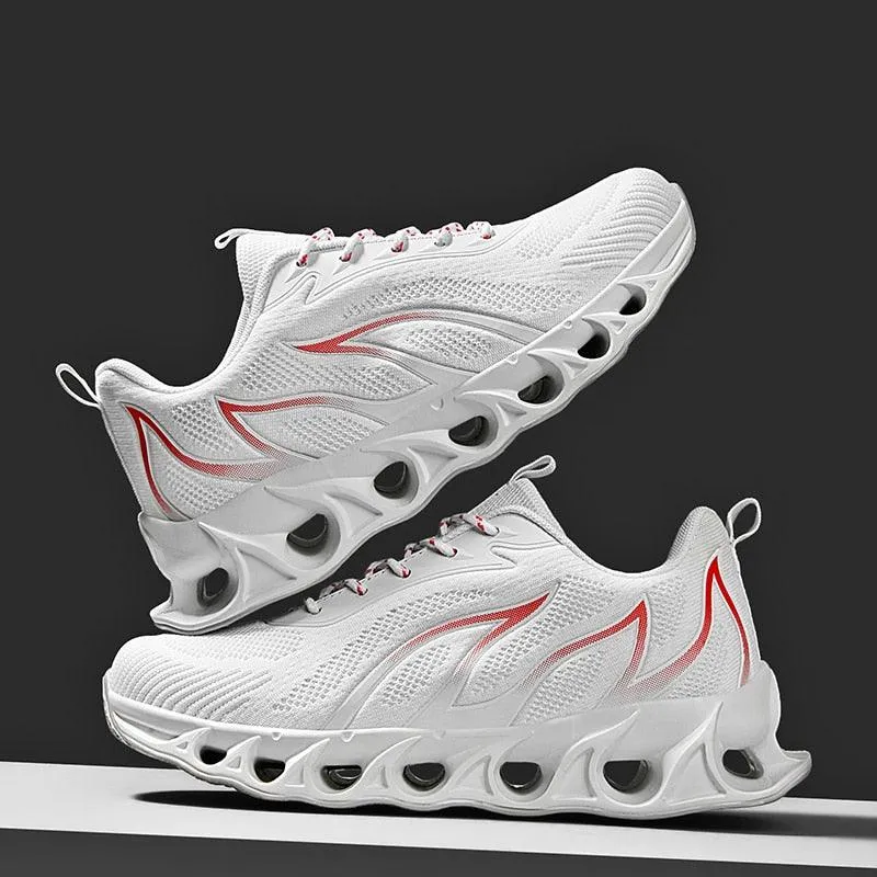 GOATFIND's BLADE Running Flames Sneakers