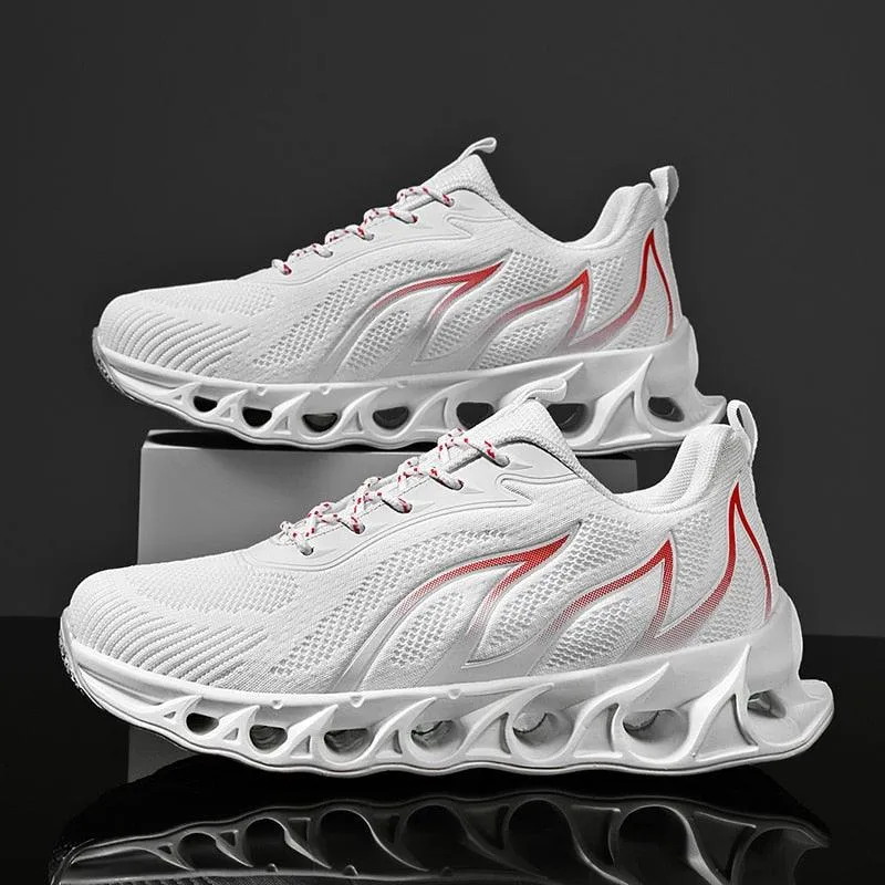 GOATFIND's BLADE Running Flames Sneakers