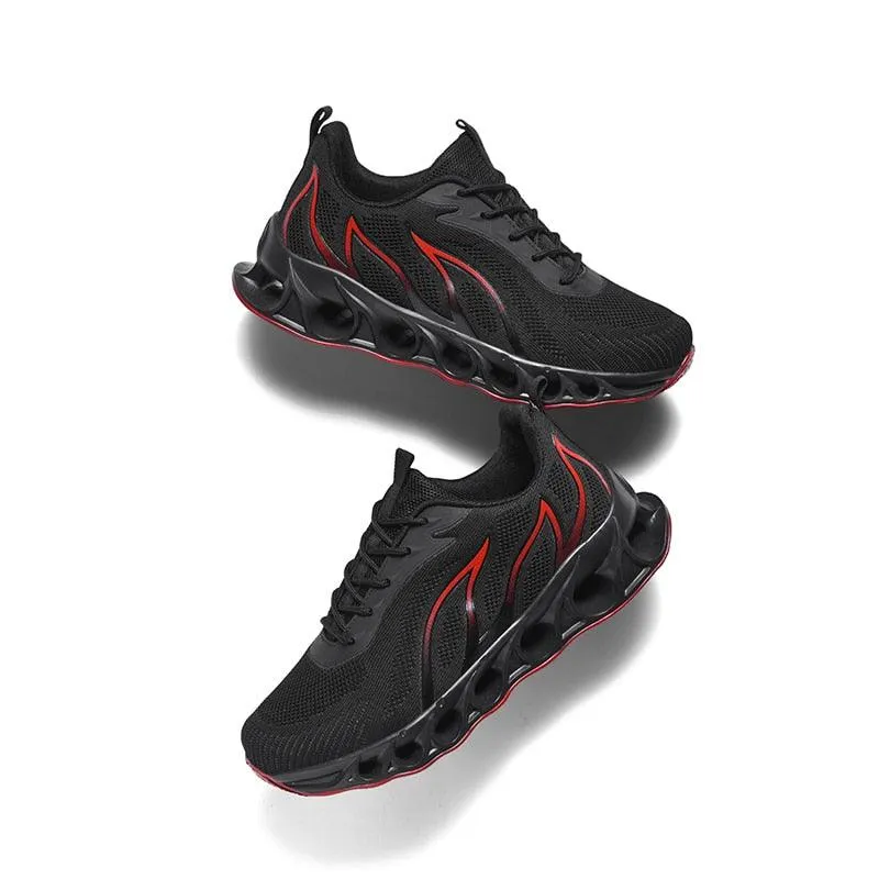 GOATFIND's BLADE Running Flames Sneakers