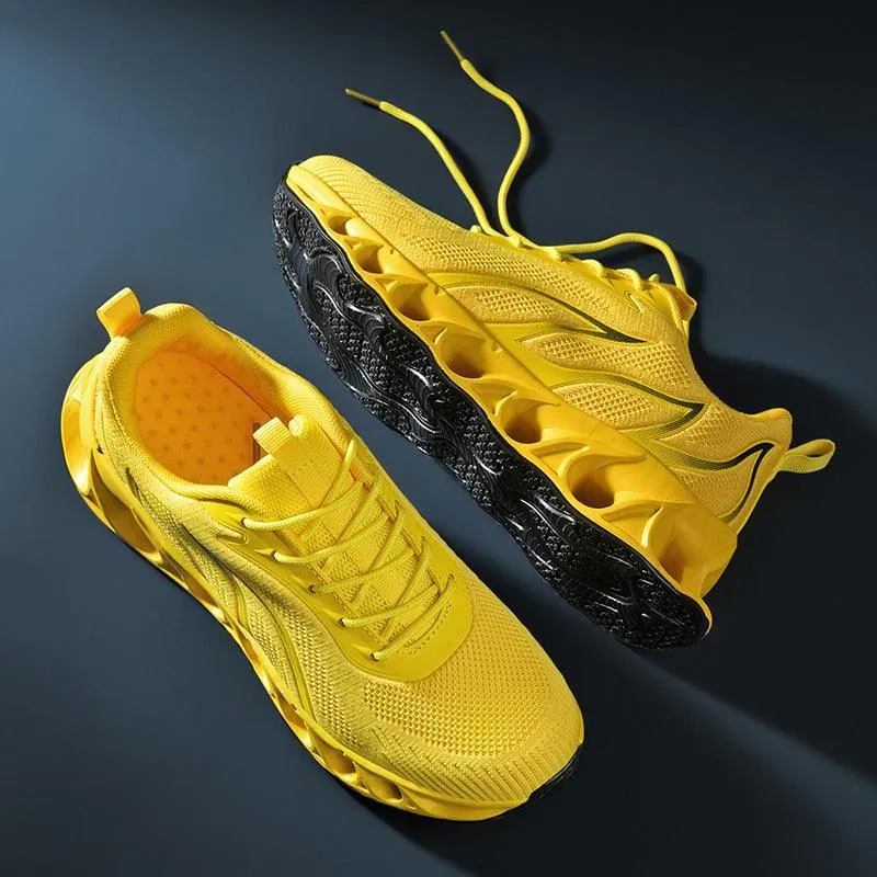 GOATFIND's BLADE Running Flames Sneakers