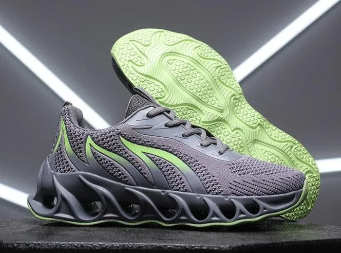 GOATFIND's BLADE Running Flames Sneakers