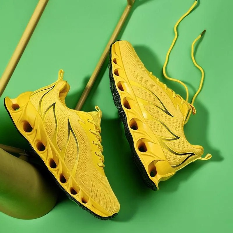 GOATFIND's BLADE Running Flames Sneakers
