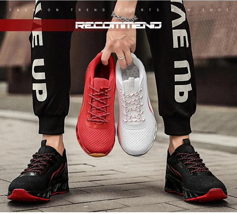 GOATFIND's BLADE Running Flames Sneakers