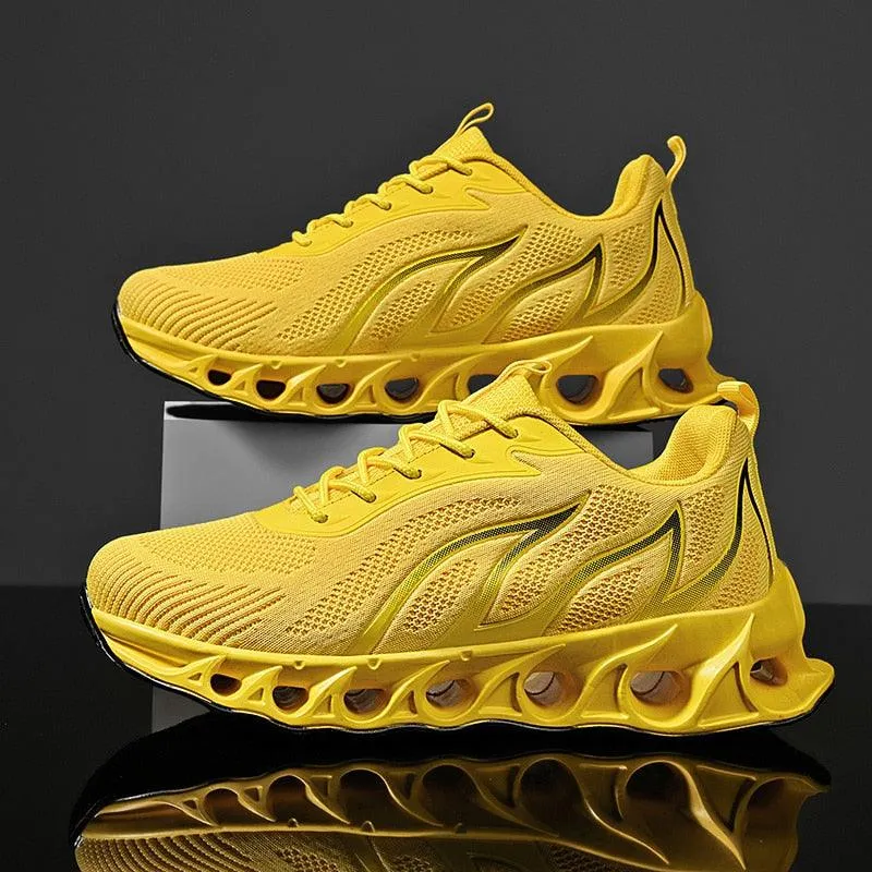 GOATFIND's BLADE Running Flames Sneakers
