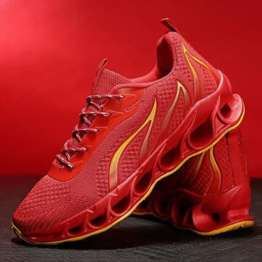 GOATFIND's BLADE Running Flames Sneakers