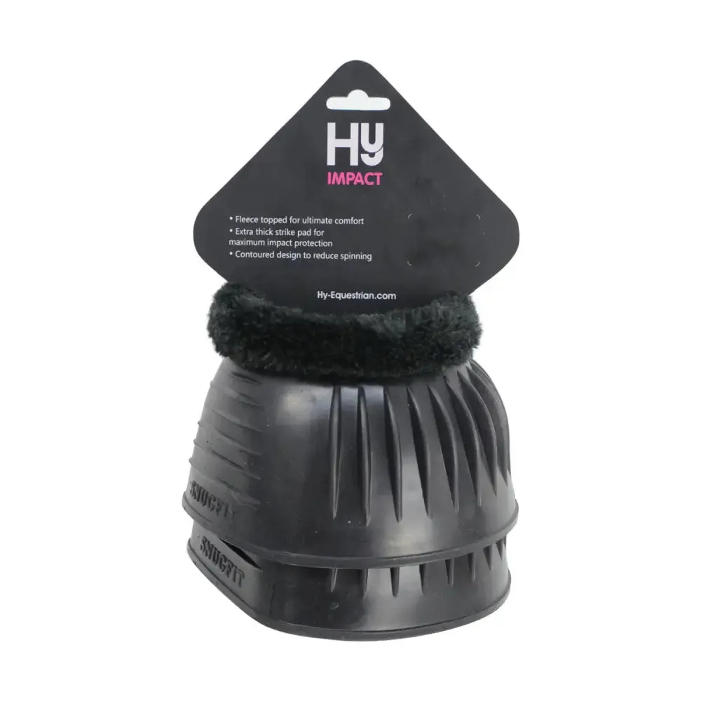 Hy Equestrian Fleece Topped Customfit Over Reach Boots