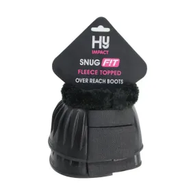 Hy Equestrian Fleece Topped Customfit Over Reach Boots