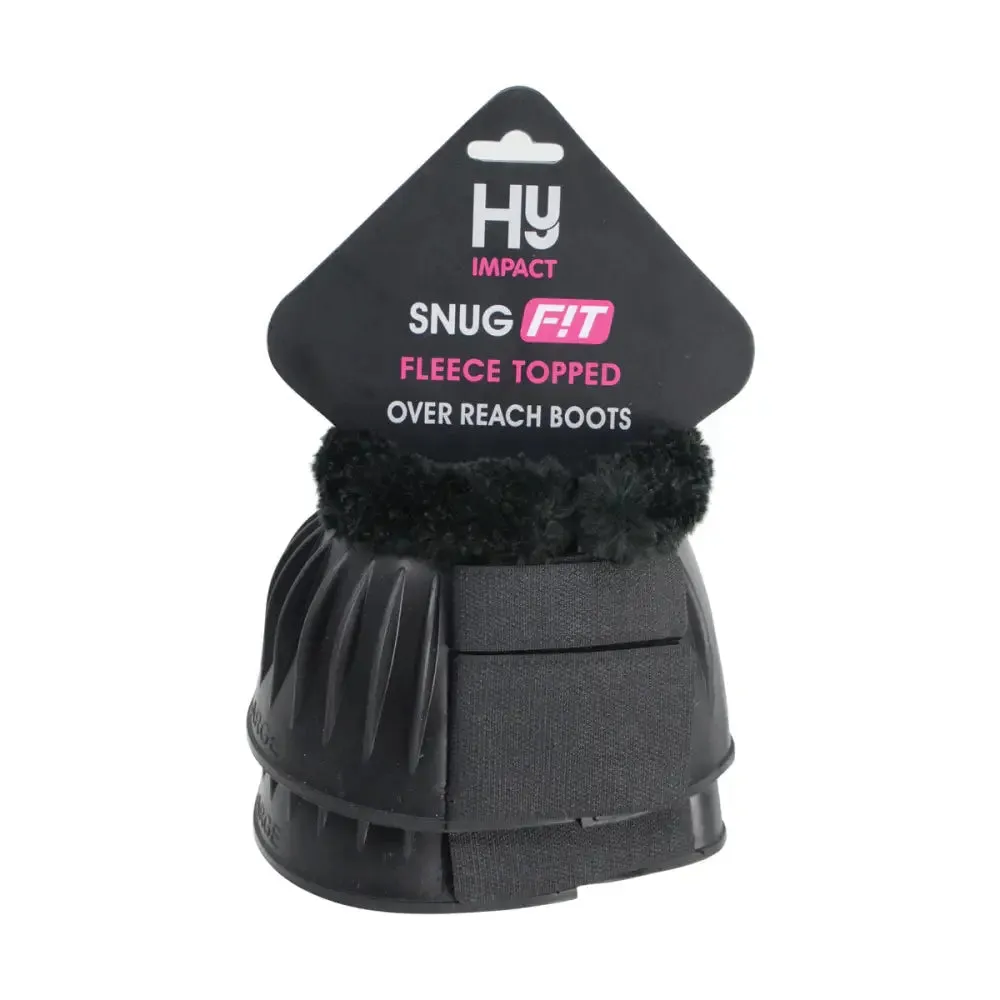 Hy Equestrian Fleece Topped Customfit Over Reach Boots