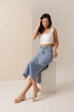 Kasier Braided Strappy Heel in Cream