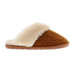 Lamo Womens Caroline Knit Scuff Slippers
