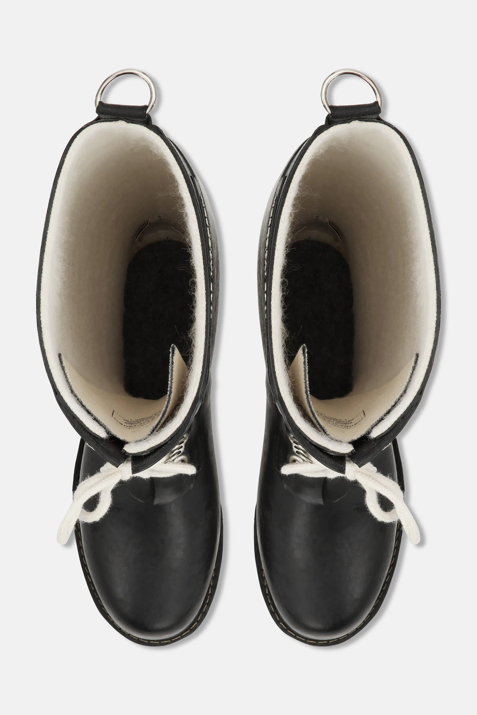 Long Rubber Boots - Black