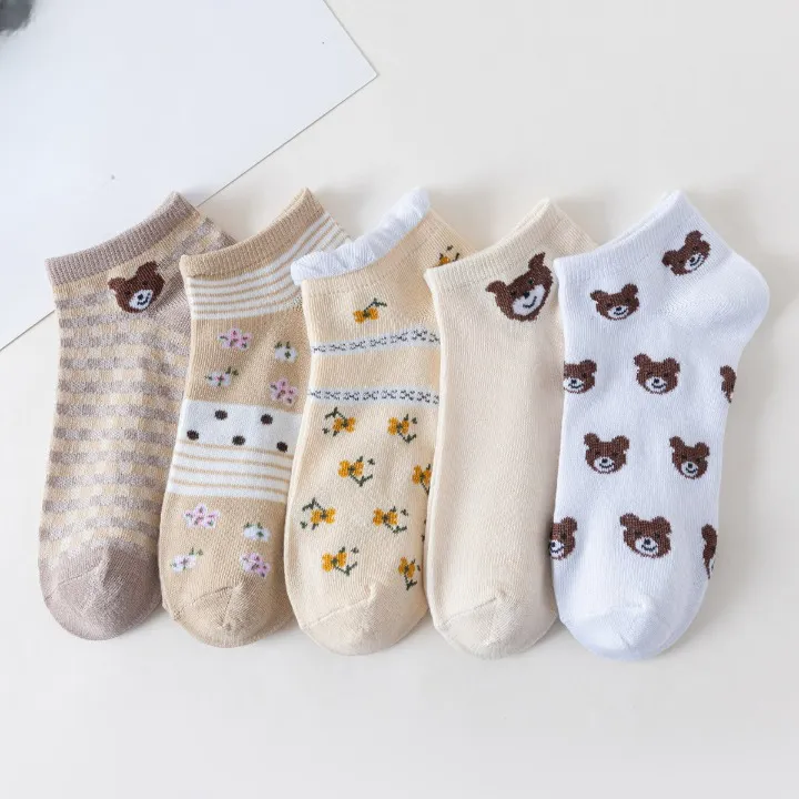 Low Tube Retro Style Socks